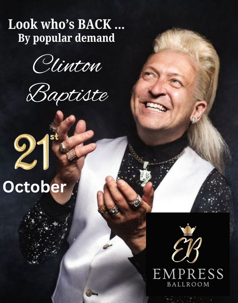 An Evening with Clinton Baptiste Poster